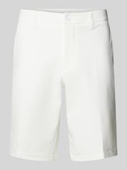 Regular Fit Shorts mit Gürtelschlaufen Modell 'Commuter' von BOSS Green Weiß - 21