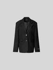 Relaxed Fit Blazer mit Viskose-Anteil von black palms - 47