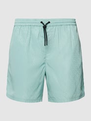 Badehose mit elastischem Bund von Guess Türkis - 14