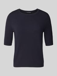 Strickshirt aus Viskose-Mix mit Rundhalsausschnitt von Luisa Cerano - 19