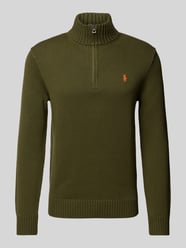 Gebreide pullover met schipperskraag van Polo Ralph Lauren Groen - 32