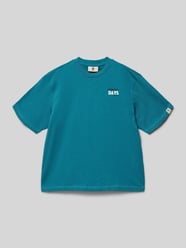 t-shirt o kroju regular fit z nadrukiem z napisem od Garcia - 48