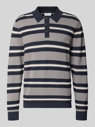 Relaxed Fit Poloshirt aus reiner Baumwolle mit Streifenmuster von Lindbergh - 29