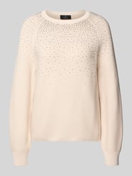 Strickpullover mit Schmucksteinen von monari - 18
