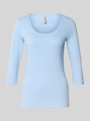T-shirt z rękawem o dł. 3/4 Model 'Pylle' od Soyaconcept - 1