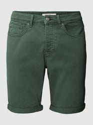 Jeansshorts mit Label-Detail von REVIEW Grün - 36
