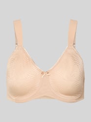 Biustonosz typu minimizer z fiszbinami i fakturowanym wzorem model ‘Essential Minimizer’ od Triumph - 17