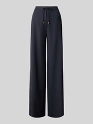 Wide leg stoffen broek van zuivere scheerwol model 'MSTCRISMA' van Max Mara Studio - 42