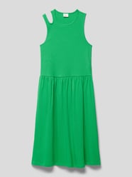 Kleid mit Raffung von s.Oliver RED LABEL Grün - 32