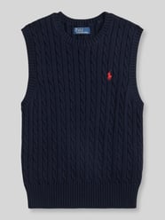 Slim Fit Pullunder aus reiner Baumwolle von Polo Ralph Lauren - 37