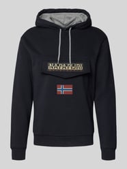 Sweatshirt mit Label-Patch Modell 'BURGEE WINT' von Napapijri - 45