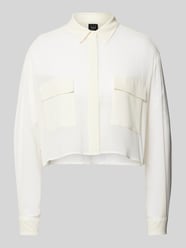 Bluse mit Pattentaschen Modell 'FORBICE' von Marella Beige - 2