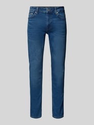 Jeansy o kroju slim fit z mieszanki bawełny model „LOOM” od ONLY & SONS - 18
