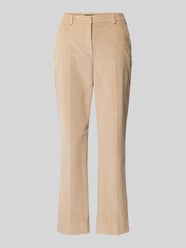 High waist coduroy broek, model 'MARRUCA' van Weekend Max Mara Beige - 37