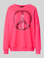 Oversized Sweatshirt aus Baumwoll-Mix von miss goodlife - 43