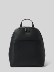 Rucksack in Leder-Optik Modell 'CK CONVERTIBLE' von CK Calvin Klein Schwarz - 7