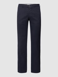Broek met steekzakken opzij, model 'Thiago' van Hiltl Blauw / turquoise - 39
