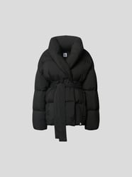 Daunenjacke mit Stehkragen von Bacon Schwarz - 37