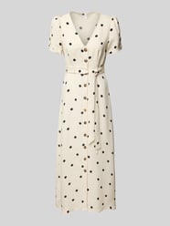 Taliowana sukienka casualowa z wzorem na całej powierzchni model 'JOAN' od VERO MODA - 15