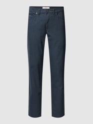 Hose mit Label-Patch Modell 'Cadiz' von Brax Blau - 7