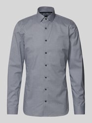 Super Slim Fit Business-Hemd mit Kentkragen von OLYMP No. Six Grau - 20