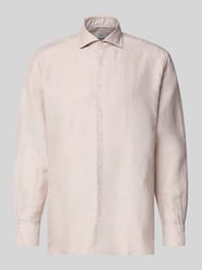 Regular Fit Businesshemd mit Kentkragen von ETERNA Beige - 46
