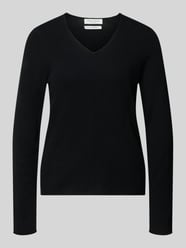 Strickpullover aus Kaschmir mit V-Ausschnitt von Christian Berg Woman - 47