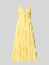 Midikleid mit Volantsaum und V-Ausschnitt von MICHAEL Michael Kors - 24