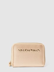 Portemonnaie mit Label-Detail Modell 'DIVINA' von VALENTINO BAGS Gold - 24