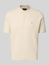 Regular Fit Poloshirt in Strick-Optik von Fynch-Hatton - 10