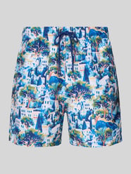 Zwembroek in allover-look model 'Ameliano' van BOARDIES - 5