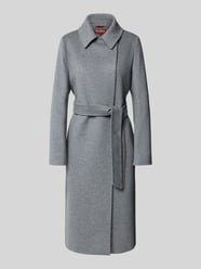 Regular Fit Robenmantel aus reiner Schurwolle Modell 'BCOLLAG' von Max Mara Studio - 9