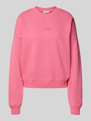 Bluza o kroju oversized z prążkowanymi wykończeniami od OH APRIL - 1