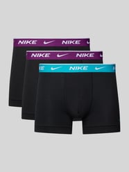 Trunks mit Label-Detail im 3er-Pack von Nike Schwarz - 34
