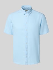 Slim Fit Leinenhemd mit Viskose-Anteil Modell 'Bobby' von Blend - 34