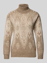 Rollkragenpullover aus Alpaka-Mix Modell 'Falun' von Dale of Norway Beige - 40