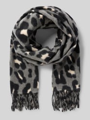 Schal im Animal-Look mit Fransen Modell 'XXL Leo' von Kurt Beines - 34