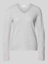 Gebreide pullover van kasjmier met v-hals van Christian Berg Woman - 1