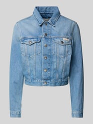 Trucker Jacket mit Label-Patch von Calvin Klein Jeans - 33