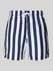 Regular Fit Badehose mit Label-Patch von Shiwi - 1