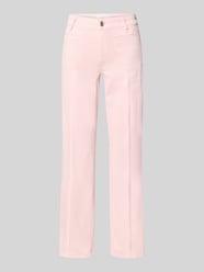 Korte jeans met persplooien en steekzakken van CAMBIO Fuchsia - 7