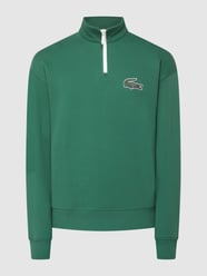 Loose Fit Troyer aus Baumwolle von Lacoste Grün - 9