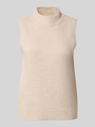 Pullunder mit gerippten Abschlüssen von Christian Berg Woman Beige - 36