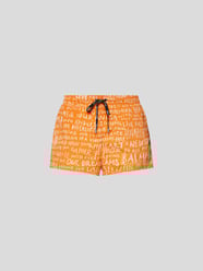 Badehose mit elastischem Bund von Balmain Orange - 17
