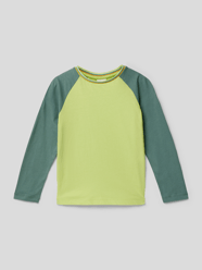 Longsleeve mit Rundhalsausschnitt von s.Oliver RED LABEL Grün - 9