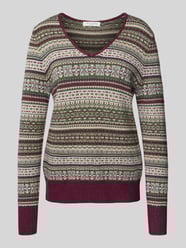 Gebreide pullover met ribboorden van Christian Berg Woman - 22