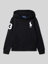 Hoodie met logostitching van Polo Ralph Lauren Teens - 44