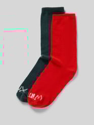 Socken mit elastischem Rippenbündchen im 2er-Pack von Jake*s Casual - 34