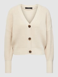 Gebreide cardigan met knoopsluiting, model 'LEA' van Vero Moda Beige - 25