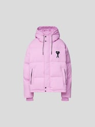 Steppjacke mit Label-Patch von Ami Paris X Puma Lila - 15